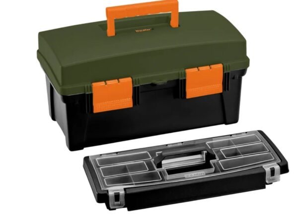 Caja Herramientas 16 Pulgadas + 12 Pulgadas Bauker