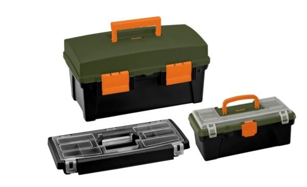 Caja Herramientas 16 Pulgadas + 12 Pulgadas Bauker